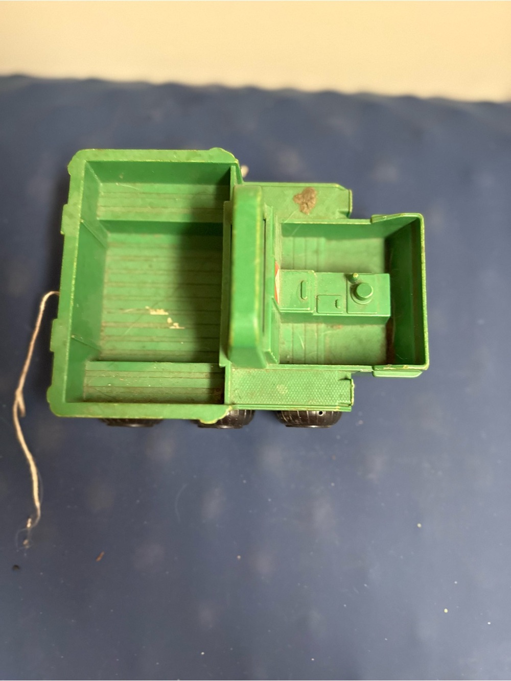Fisher-Price Green Plastic Dump Truck Toy